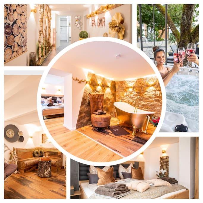 Chalet Vitaspa - Whirlpool & Sauna Privatspa 佩格尼茨 外观 照片