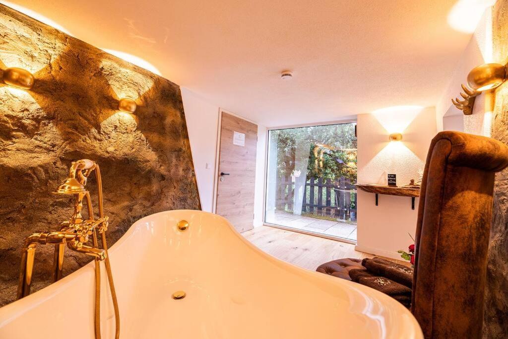 Chalet Vitaspa - Whirlpool & Sauna Privatspa 佩格尼茨 外观 照片