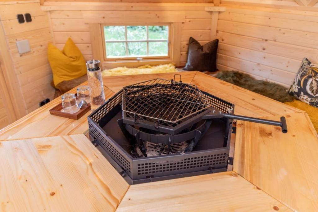 Chalet Vitaspa - Whirlpool & Sauna Privatspa 佩格尼茨 外观 照片